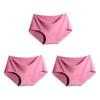 CINOON 3Pcs/lot Seamless Panty Set Underwear Female Comfort Intimates Fashion Female Low-Rise Briefs 10 Colors Lingerie