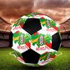 El Tricolor Soccer Ball Colorful All Ages Machine Stitched PVC Competition Ready Durable High-Bounce.SIZE5