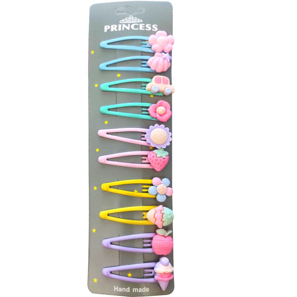 

Милые мультяшные нескользящие заколки для волос для детей - Расческа для укрощения пушистости конфетных цветов