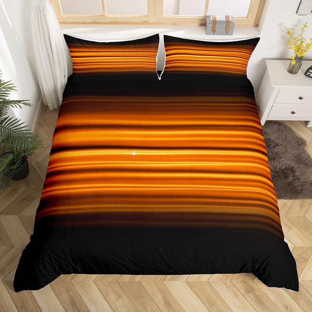 Colorful Geometric Duvet Cover Psychedelic Pattern Bedding Set Abstract Art Comforter Cover Twin For Boys Girls Kids Teen Decor