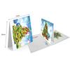 16/20PCS DIY Rhinestone Diamond Art Mosaic Postcards Xmas Theme Diamond Art Greeting Cards Thank You Cards and Holiday Blessings