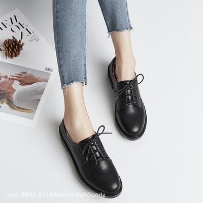 Chaussures plates décontractées noires Harajuku rétro Mori pour femmes, petites chaussures en cuir pour femmes, chaussures simples d'étudiant pour le printemps et l'automne