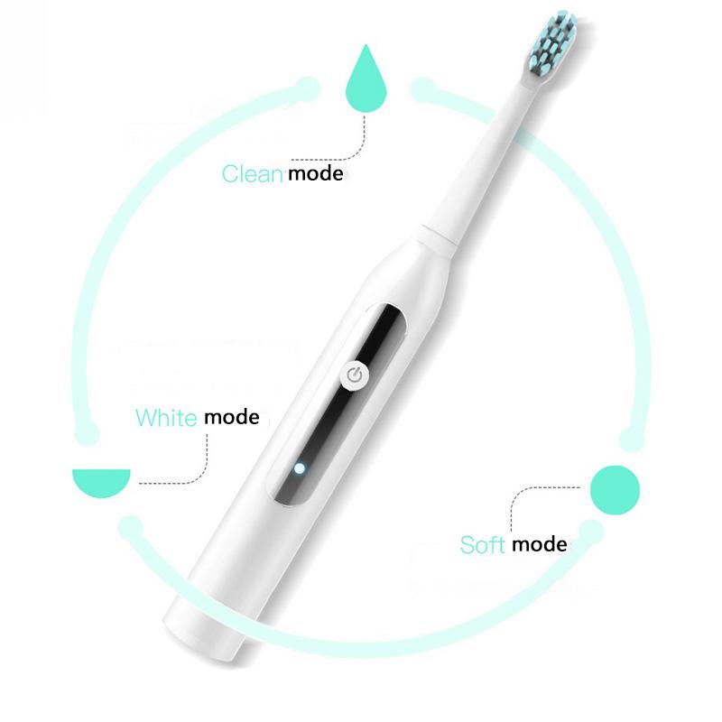 Rechargeable ToothBrushes Powerful Ultrasonic Sonic Electric Toothbrush USB Charge Washable Electronic Whitening Teeth Brush