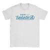 Fantastic Four First Steps Movie Logo T Shirts Mens Women Cotton Casual TShirt O Neck Comics Tees Short Sleeve Tops Plus Size