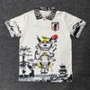 Kurzärmeliges Fußballtrikot inspiriert von der japanischen Nationalmannschaft Anime-Kollaboration Dragon Ball One Piece Naruto