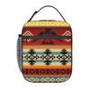 Thunderbird Native American Pattern Insulated Lunch Bag for Women Children Portable Food Boxes Thermal Lunch Box Tote