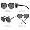 Women Luxury Vintage Square Sunglasses Oversized Frame UV Protection Anti Reflective Driver Goggles Classic Style