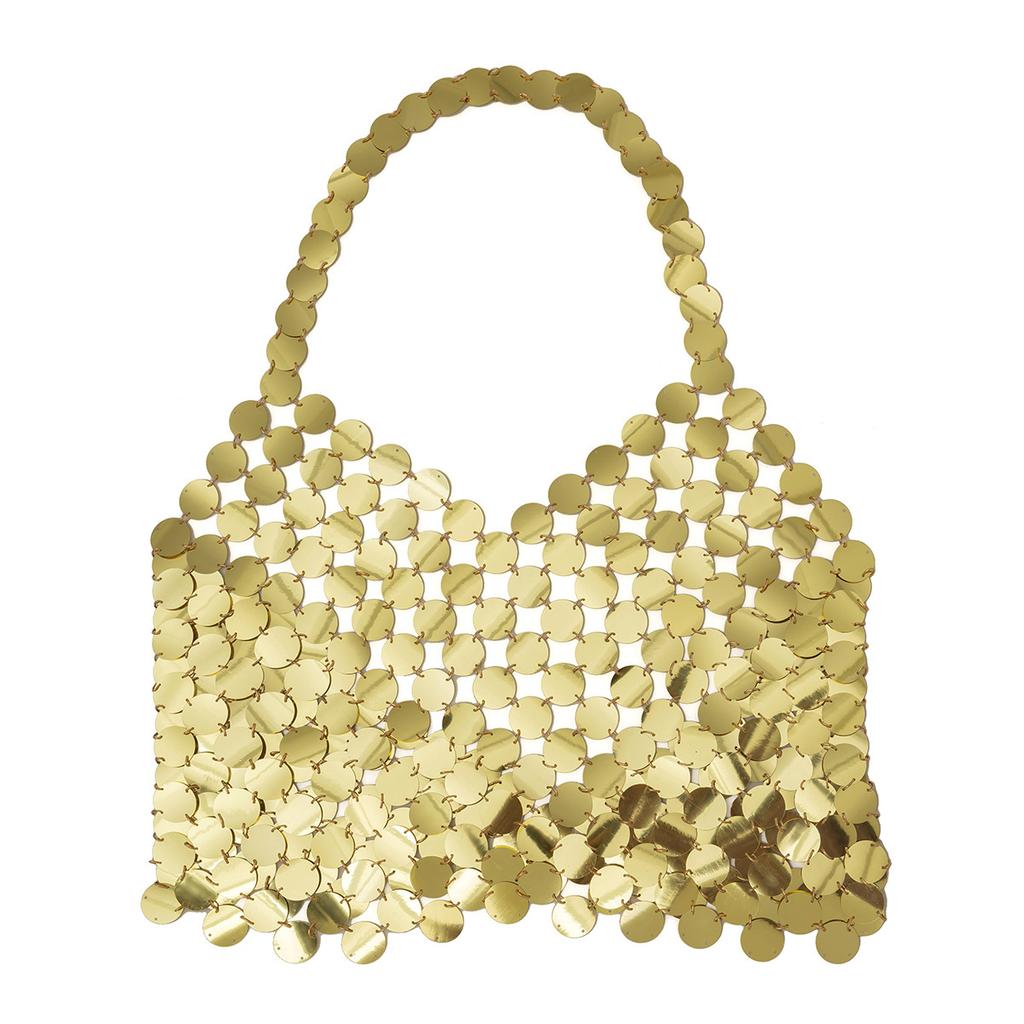 Accessories, Sexy Sequined V-Neck Vest, Handmade Clothing Chain, Nightclub Style Shiny Disc Body Chain