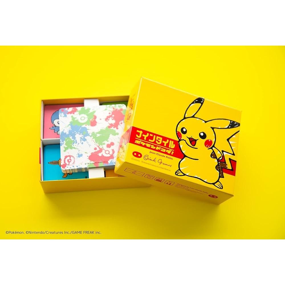Oink Games Board Game Nine Tiles Pokémon Doko Da for Ages 6+ 2-4 Players