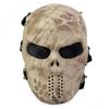 Transformers‑Style Full‑Face Tactical Mask, Steel Wire Mesh Protective Mask for CS Wargame Outdoor Combat Training
