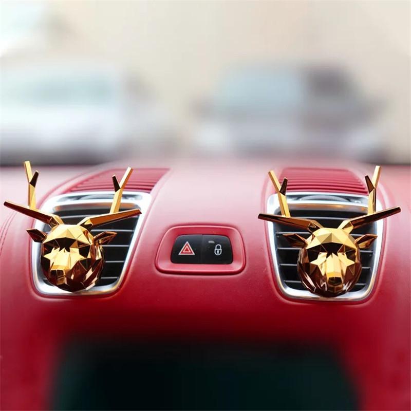 Osvěžovače vzduchu do auta Difuzér Jelení vůně Luxusní parfém do auta Deer Design Difuzér do auta Esenciální olejová vůně