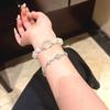Gentle Crystal Moonlight Bracelet: Exquisite Gift for Girlfriend, Enhances Skin Glow, High-Grade Jewelry