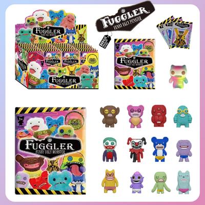 Fuggler Tooth Monster Series Blind Box Funny Ugly Action Toy Creative Blind Collectible Model Dolls Cartoon Trendy Surprise Gift