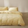 100% Cotton Flannel Bed Set High Count Solid Color Warm Winter Bedding Home