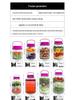 Large Capacity Sealed Glass Jar: Perfect for Wine, Kimchi, Pickling, and Brewing