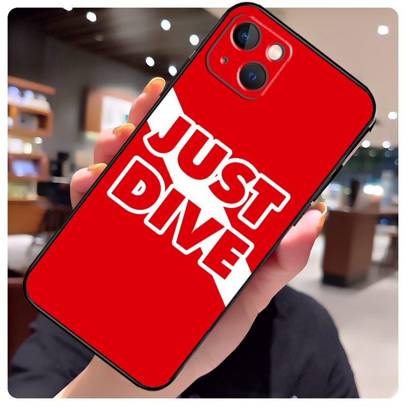 Diver Down Scuba Case For iPhone 15 Pro Max 14 13 12 11 16 17 Pro Max Mini 15 16 Plus 16e 17 Air Phone Cover