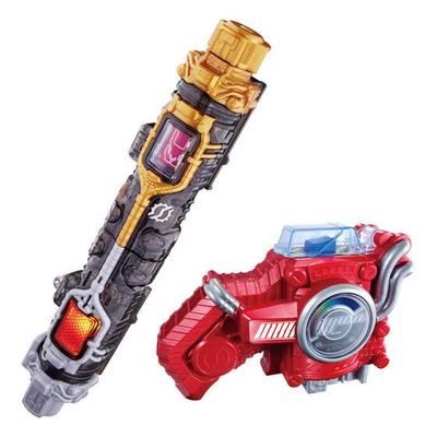 Bandai Hračky Kamen Rider Build Furufuru Rabbi Tank Bottle & Hazard Trigger Set DX