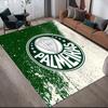 SE Palmeiras Flannel Pattern Square Carpet,Area Rug,Carpet Rug for Living Room Bedroom Sofa Playroom Decor,Non-slip Floor Mat