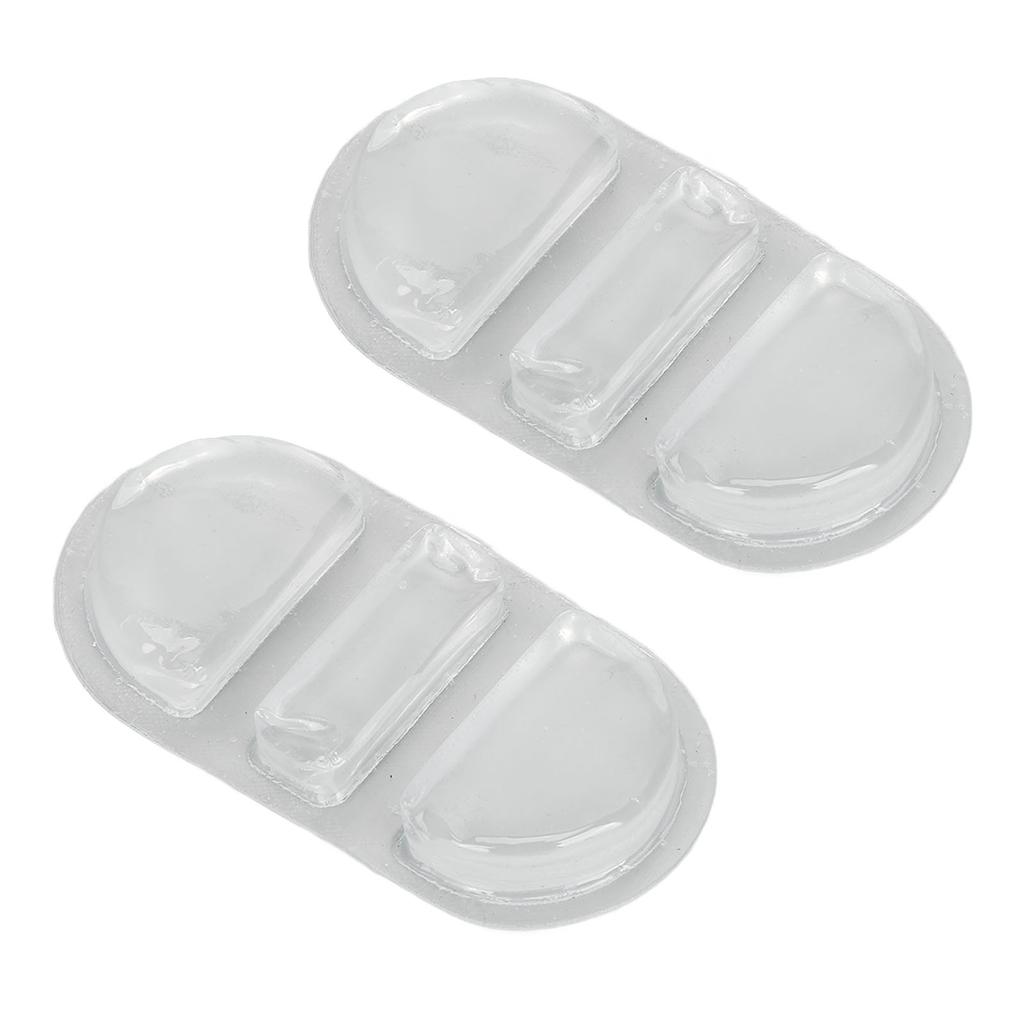 2Pcs Gel Ice Pack Reusable Hot Cold Compress Discomfort Relief Ice Pack for Home Outdoor White