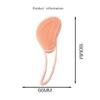 Curved Handle Scalp Massage Brush Smooth Bristles Anti-static Grooming Hairbrush Comfortable Hairdressing Comb Daily Hair Care