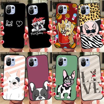 French Bulldog Cute Dogs Phone Case For Xiaomi Mi 11T 9T 10T Pro 11 Lite Poco F3 X3 NFC M3 M4 Pro X3 GT Cover Case