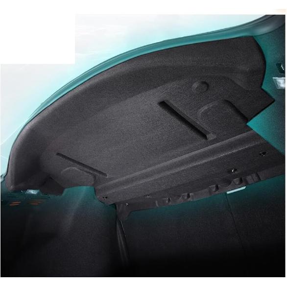 Compatible for Tesla Model 3 2017-2023 Trunk Lid Sound Insulation Cotton Interior Hood Frunk/Trunk Soundproof Dustproof Cotton Mat