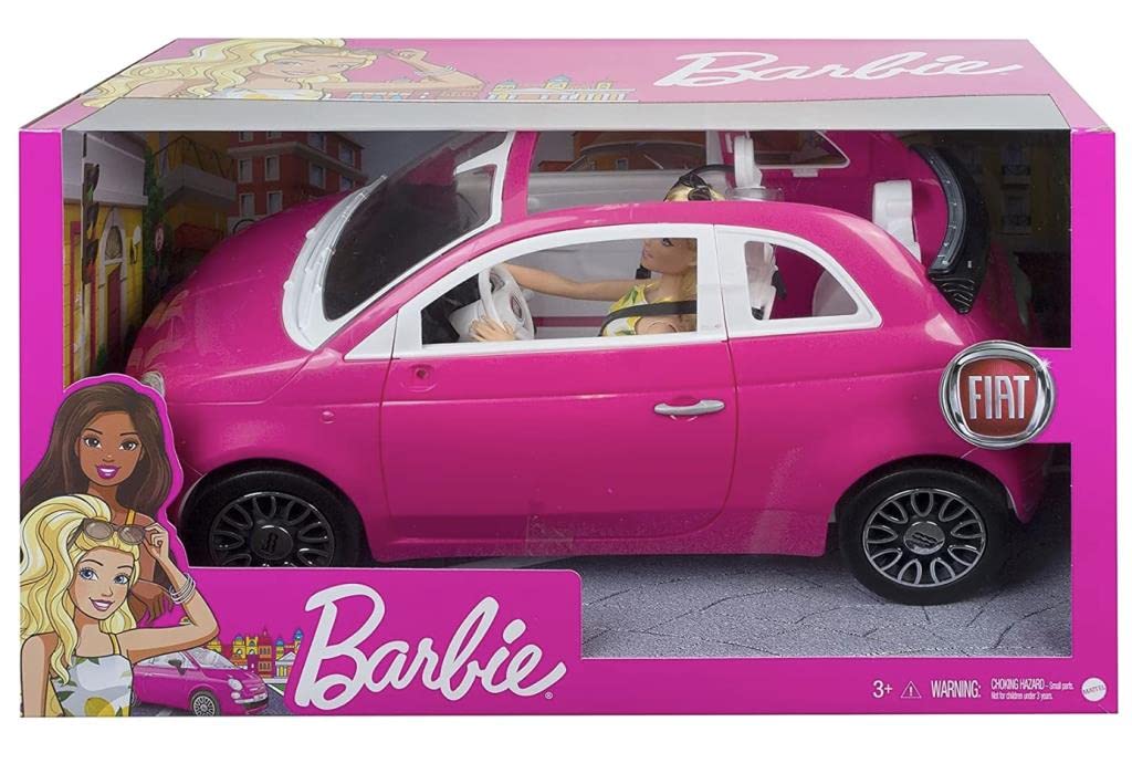 barbie Fiat 500 and Accessories 3 and GXR57 [Dress-up Doll/Vehicle] [Doll Included] [Ages Up]