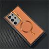 Luxury Broderless Magnetic Camera Stand Holder Case For Samsung S26 Ultra S25 FE S24 Plus For Magsafe Wireless Charging Cover