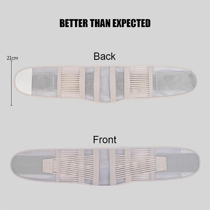 1pc Orthopedic Lumbar Back Support with Waist Spondylosis Support M/L/XL/XXL