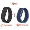 Premium Custom Nylon Loop Replacement Soft Strap For Garmin CIRQA Smart Band Adjustable Wrist Upper Arm Bicep Bracelet Accessory