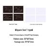 Wooden Handle Rubber Stamp for DIY Journaling