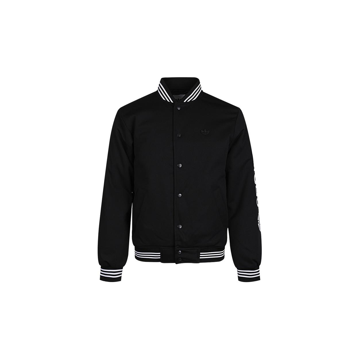 adidas originals Varsity Bomber Athleisure Casual Sports Jacket Black Men s GE1340 S