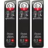 Pentel Sharp Core Pentel Iron 0.2mm B 3 Pack AMZ-XC282B3P