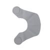 Haircut Neck Collar Soft Silicone Waterproof Hair Coloring Dyeing Neck Shawl Wrap for Barber