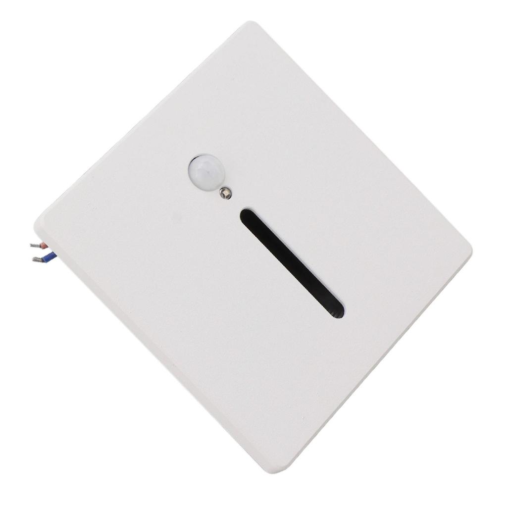 LED Step Light 3W Recessed Motion Seneor Dusk To Dawn Sensor 4000K Stair Light 110‑240V for Indoor
