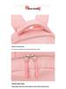 Girls' Trendy Lightweight Backpack: Spine-Protective, Double Shoulder Design for Grades 3-6