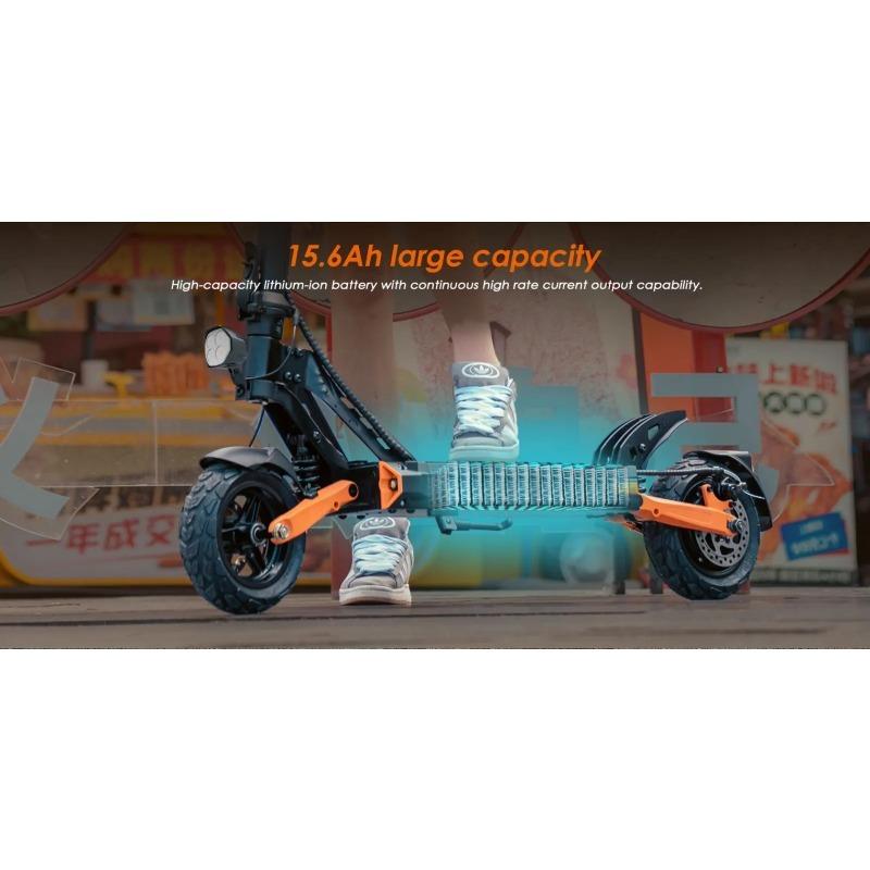 2025 New KuKirin G2 Pro Foldable Electric Scooter 1000W 48V 15.6AH Maximum Speed 45 Km/h Range Up To 58 Km 9 " Tires