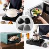 2PCS Oven Mitts, Silicone Pot Holders Heat Resistant, Mini Oven Gloves for Kitchen, Thickened Silicone Hot Pads for Cooking