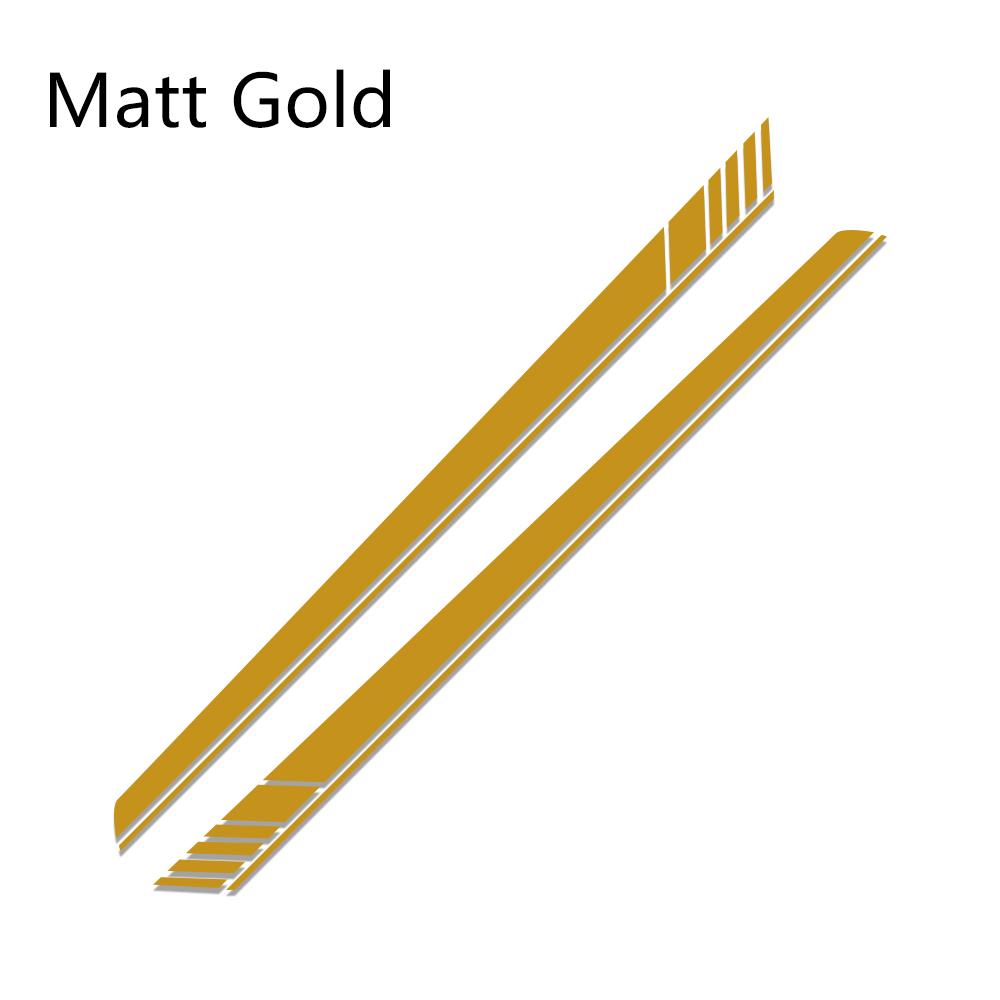 2ks 220x14cm Sportovní závodní dlouhé pruhované samolepky na boky auta Vinylová fólie Dekály Samolepka pro kutily Automobily Příslušenství pro auta