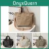 Sac Cabas en Toile Chic Grande Taille Pour Femmes Sac Bandoulière Souple et Spacieux