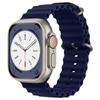 Compatibile con Cinturino in Silicone Apple Watch Serie 10, Cinturino Oceanico con Doppia Fibbia per Serie 9 e Modello Sportivo Ultra 11 Serie 2.