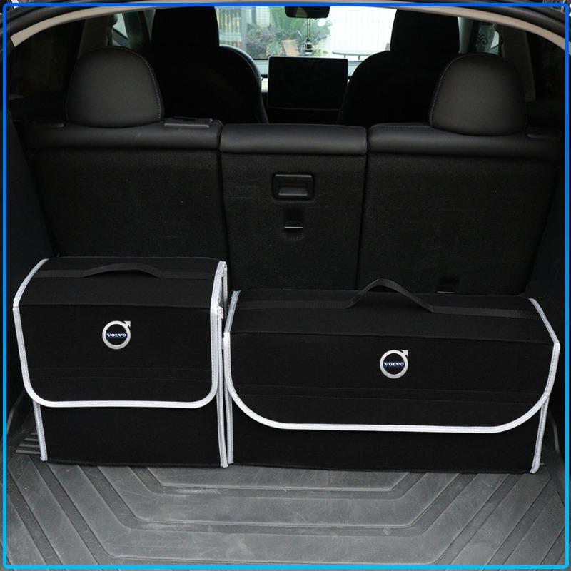 Car Trunk Large Capacity Sundries Storage Box Organizer Bag Tool Case For Volvo Rdesign XC90 S60 XC60 V70 S80 S40 V50 V40 V60 C30 S70