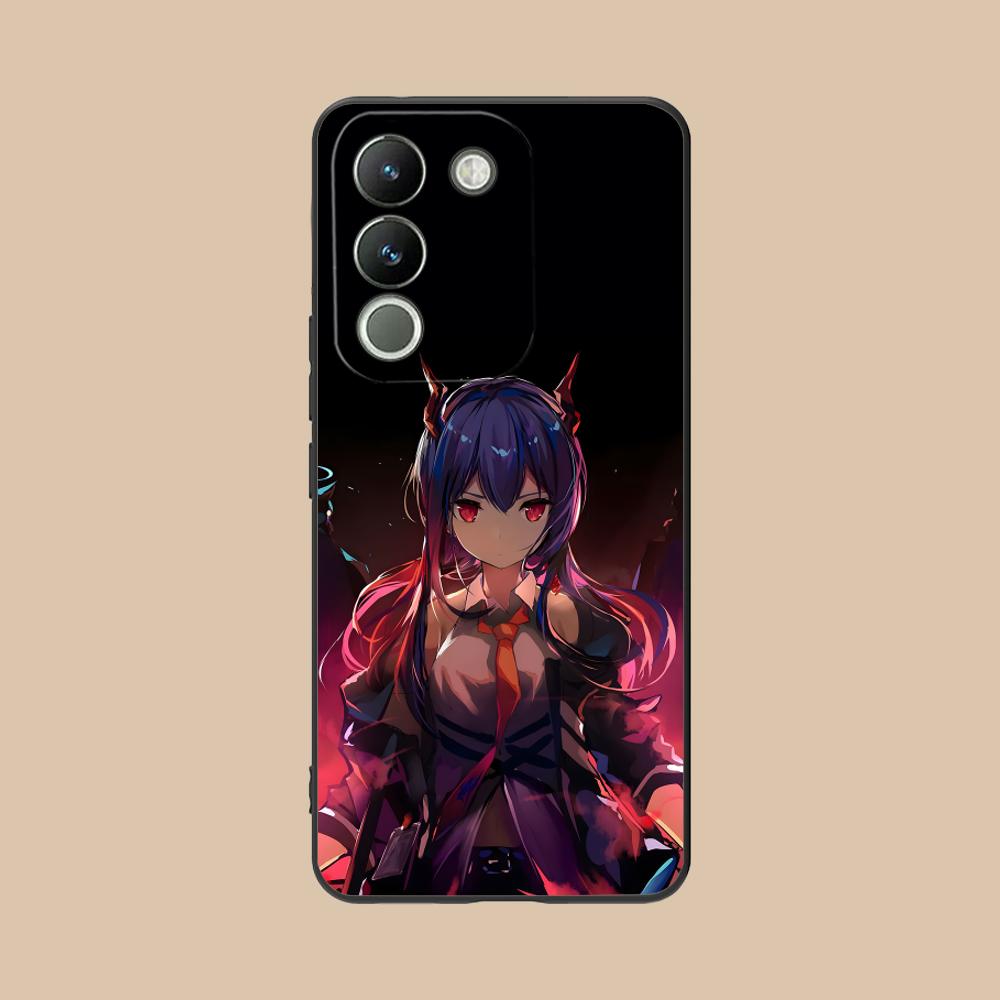 Arknights Чена Матовый ТПУ Чехол для Мобильного Телефона для VIVO V60 V50 V40 V30 V29 V27 V25 V23 Pro Lite 5G Цветной Печатный Чехол vivo V23e