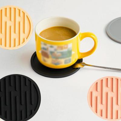 Sottobicchieri Tappetino in Silicone per Tazza da Tè Resistente a Temperature Fino a C