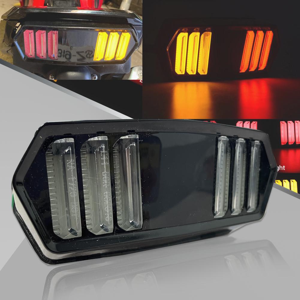 

12V Задние фонари мотоцикла Светодиодный стоп-сигнал мотоцикла Задний фонарь ATV Стоп-сигнал поворота мотоцикла для Honda MSX125 CBR650F