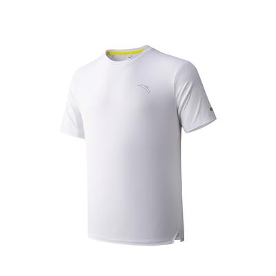 Short Sleeve Knitted T-Shirt Summer 2026 Men Tops Pure-White 952625101-2