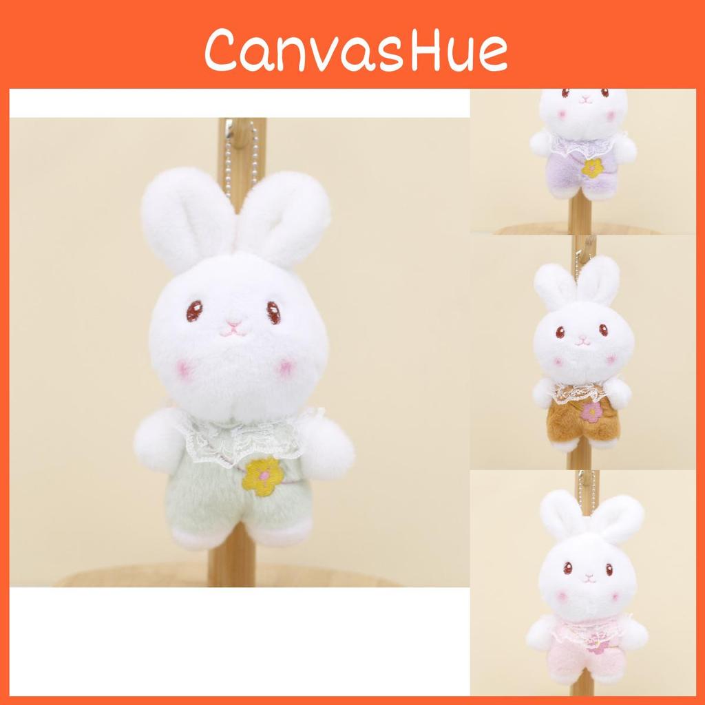 Adorable Bunny Keychain Plush Toy Soft Stuffed Animal Doll For Kids And Adults