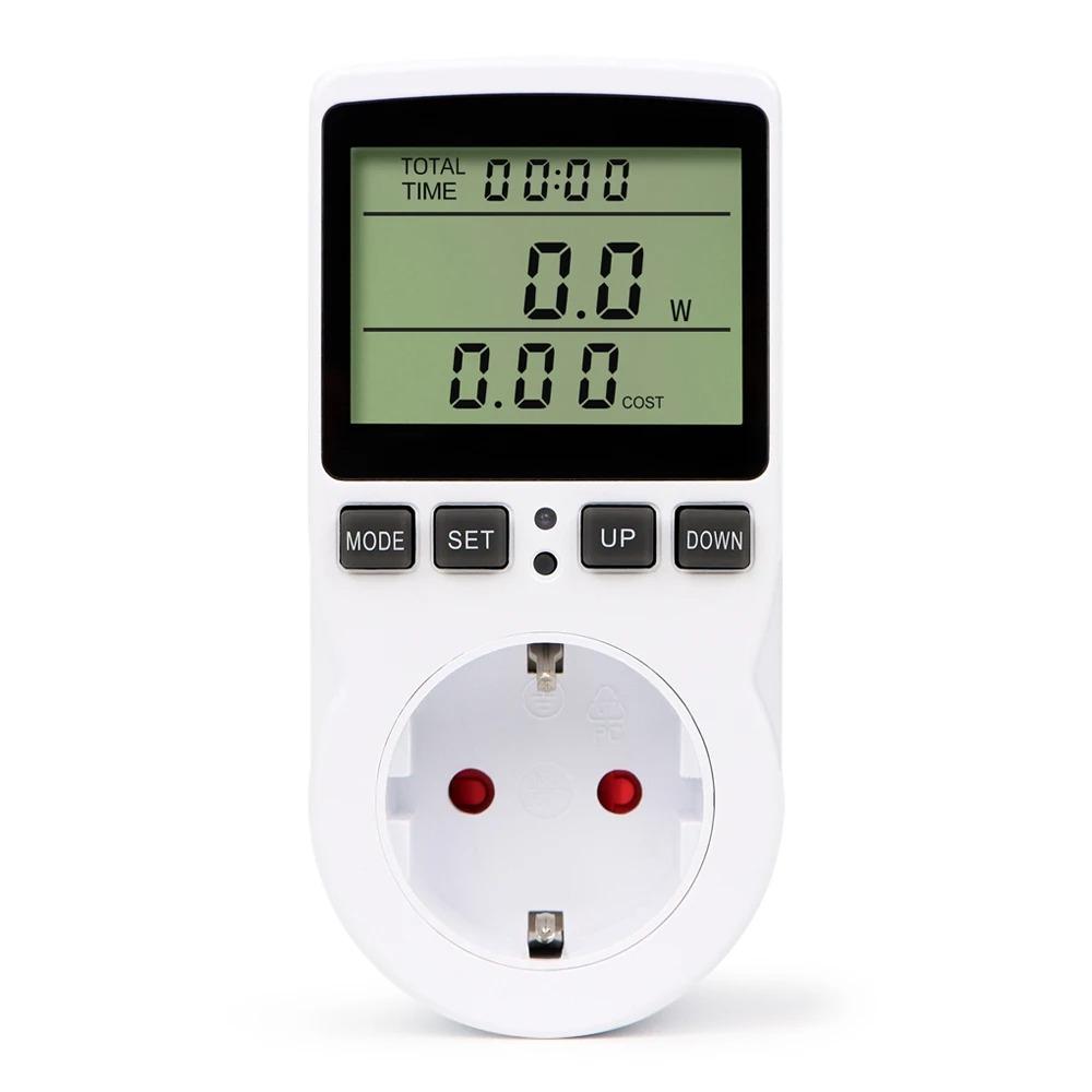 Digital Temperature Controller Power Socket Outlet EU Plug Thermostat With Timer Switch Sensor Probe Heating Cooling
