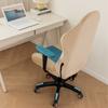 Gaming Chair Cover Dustproof Zipper Closure Contrast Color Stretchable Soft Fabric Elastic