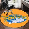 Personalized Leeds Rhinos Round Chair Office Rug - Perfect for Mat, Office Chair & More - Ideal Gift for Birthdays and Holidays